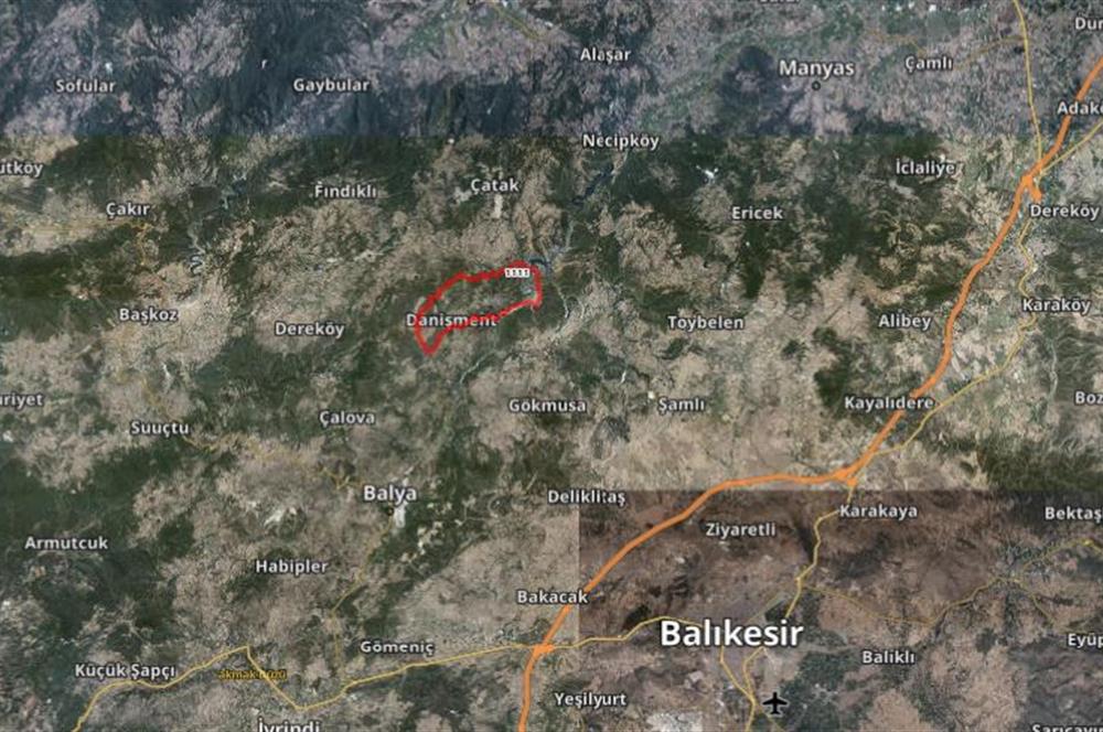 CENTURY21 BAL'DAN BALYA ,DANİŞMENT KÖYÜNDE SATILIK TARLA