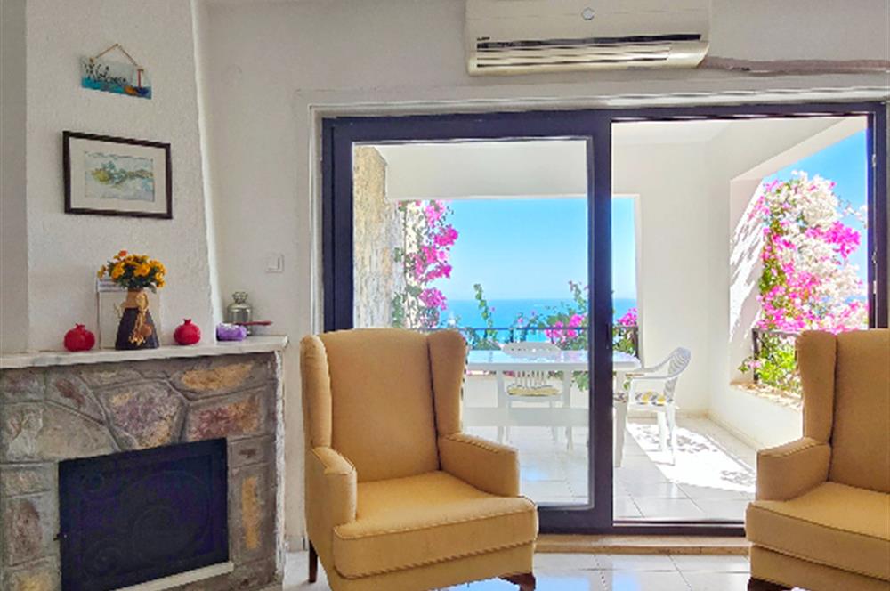 Datça İrem Sitesi’nde Satılık 2+1 Deniz Manzaralı Daire