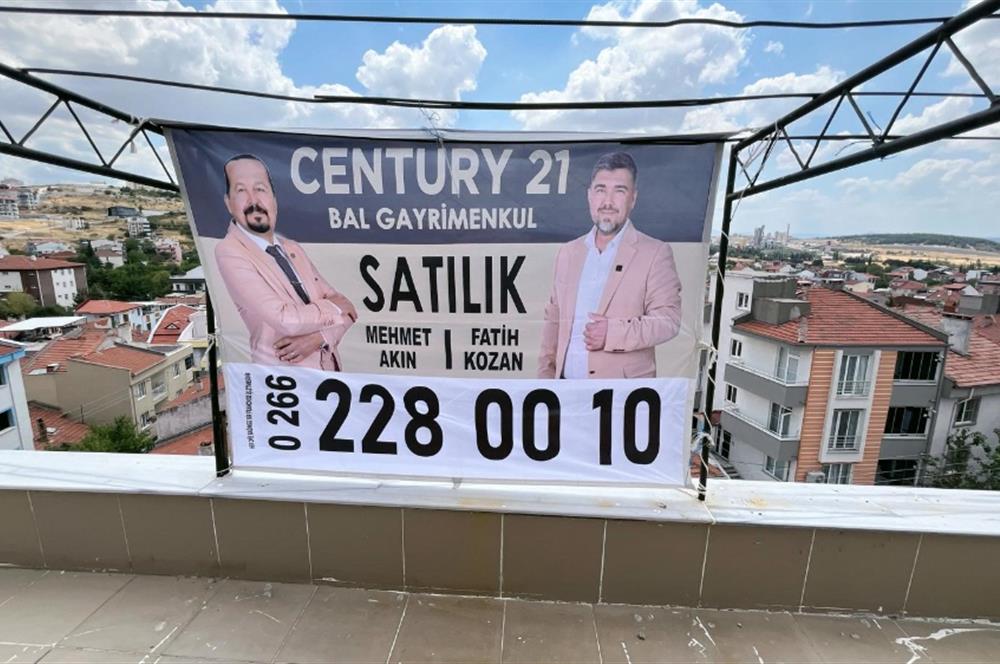 CENTURY 21 BAL'DAN  GOP. MAHALLESİNDE 3+1 GENİŞ TERASLI   SATILIK 3+1 DAİRE