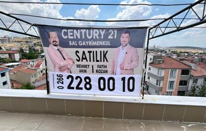 CENTURY 21 BAL'DAN  GOP. MAHALLESİNDE 3+1 GENİŞ TERASLI   SATILIK 3+1 DAİRE