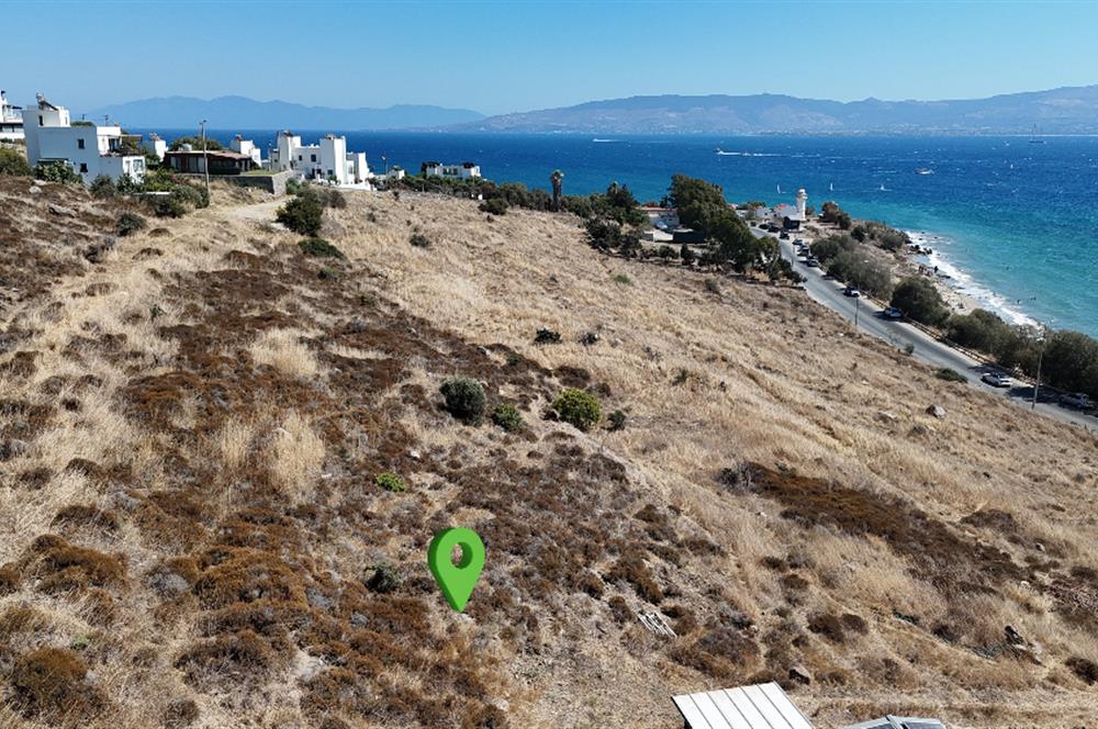 Akyarlar Fenerburnu Mevkii Panoramik Deniz ve Kos Adası Manzaralı Müstakil Parsel Arsa