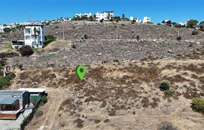 Akyarlar Fenerburnu Mevkii Panoramik Deniz ve Kos Adası Manzaralı Müstakil Parsel Arsa