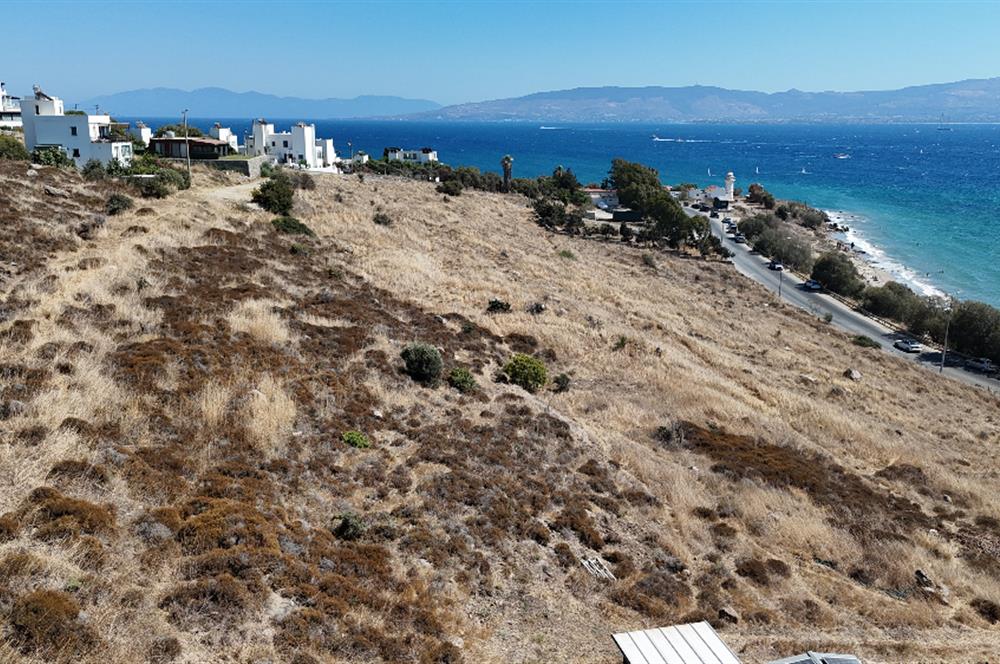 Akyarlar Fenerburnu Mevkii Panoramik Deniz ve Kos Adası Manzaralı Müstakil Parsel Arsa