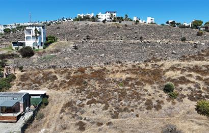 Akyarlar Fenerburnu Mevkii Panoramik Deniz ve Kos Adası Manzaralı Müstakil Parsel Arsa