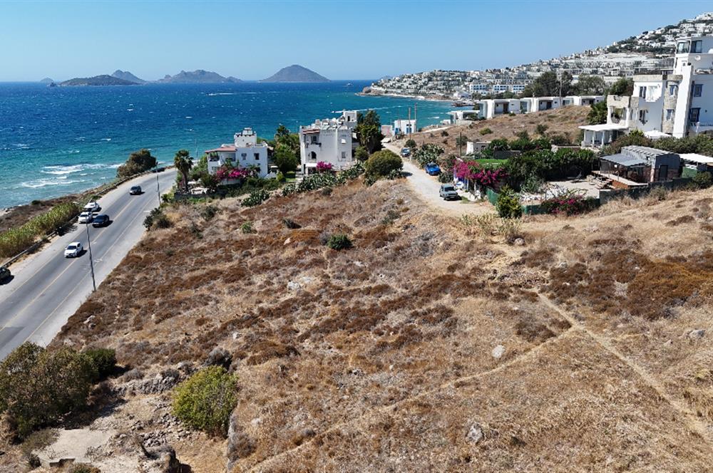 Akyarlar Fenerburnu Mevkii Panoramik Deniz ve Kos Adası Manzaralı Müstakil Parsel Arsa