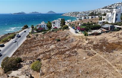 Akyarlar Fenerburnu Mevkii Panoramik Deniz ve Kos Adası Manzaralı Müstakil Parsel Arsa