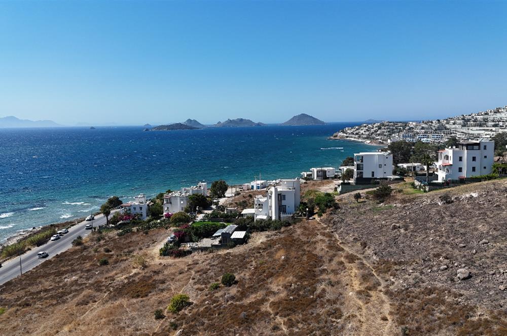Akyarlar Fenerburnu Mevkii Panoramik Deniz ve Kos Adası Manzaralı Müstakil Parsel Arsa