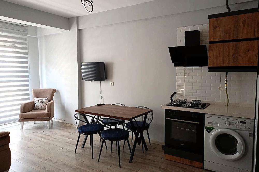 ATATÜRK MAHALLESİNDE KİRALIK EŞYALI 1+1 DAİRE