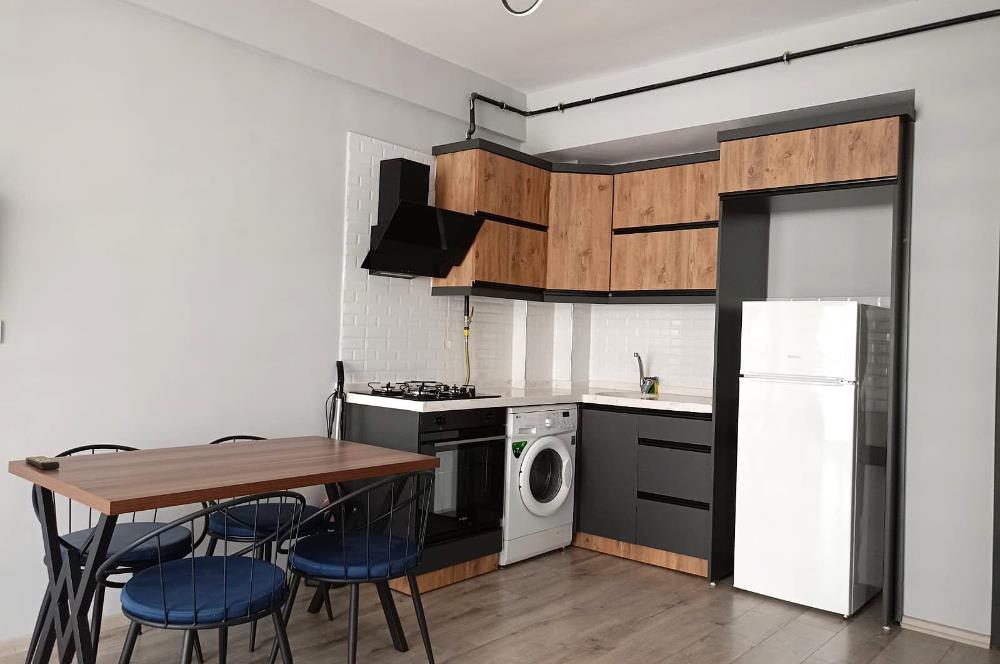 ATATÜRK MAHALLESİNDE KİRALIK EŞYALI 1+1 DAİRE