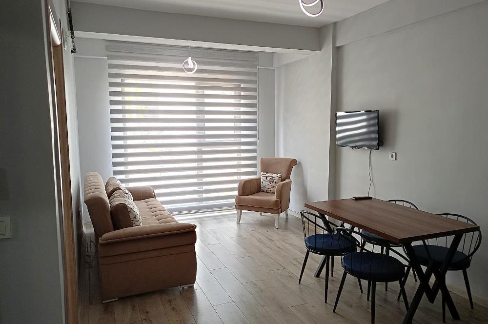 ATATÜRK MAHALLESİNDE KİRALIK EŞYALI 1+1 DAİRE