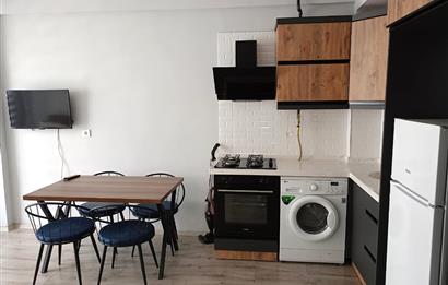 ATATÜRK MAHALLESİNDE KİRALIK EŞYALI 1+1 DAİRE