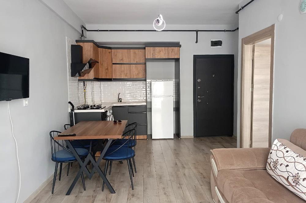 ATATÜRK MAHALLESİNDE KİRALIK EŞYALI 1+1 DAİRE