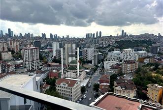 Mega 2Blok Sitesinde Satılık 1+1 Manzaralı Daire