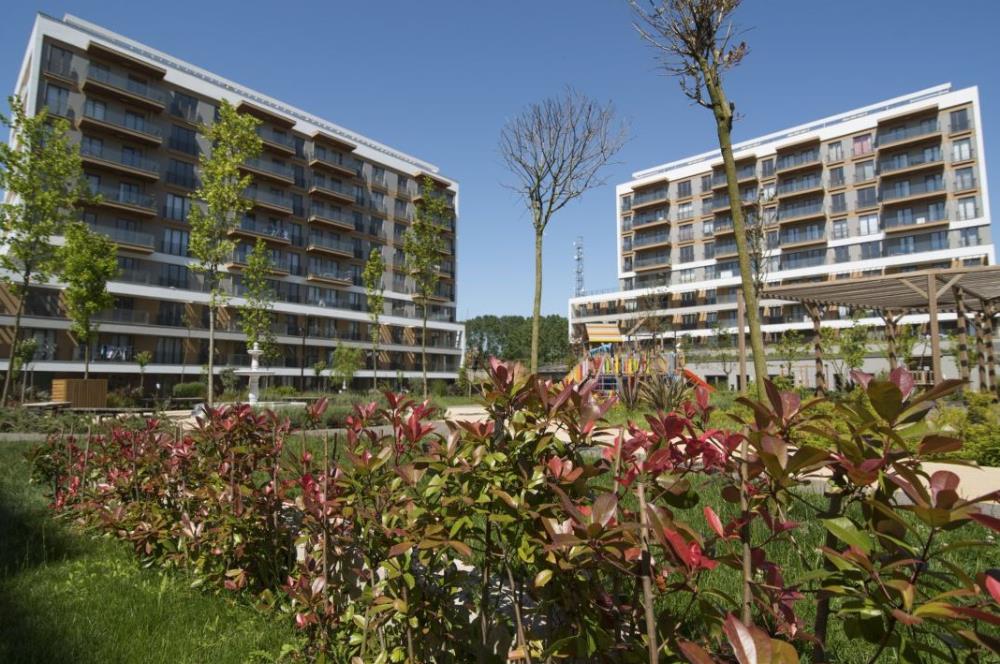 Sur Yapı İlkbahar Sitesi'nde Peyzaj Manzaralı 2+1 Kiralık Daire