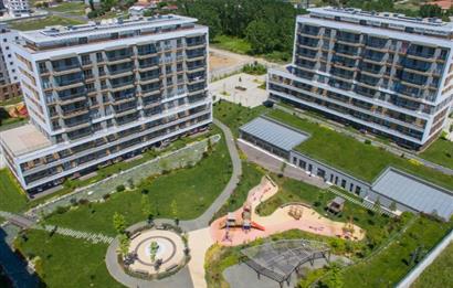 Sur Yapı İlkbahar Sitesi'nde Peyzaj Manzaralı 2+1 Kiralık Daire
