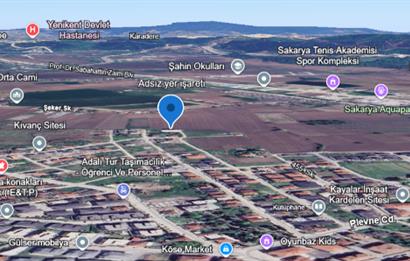 SERDİVAN YAZLIK’DA İKİ PARSEL SATILIK %30 İMARLI 681 M2 ARSA