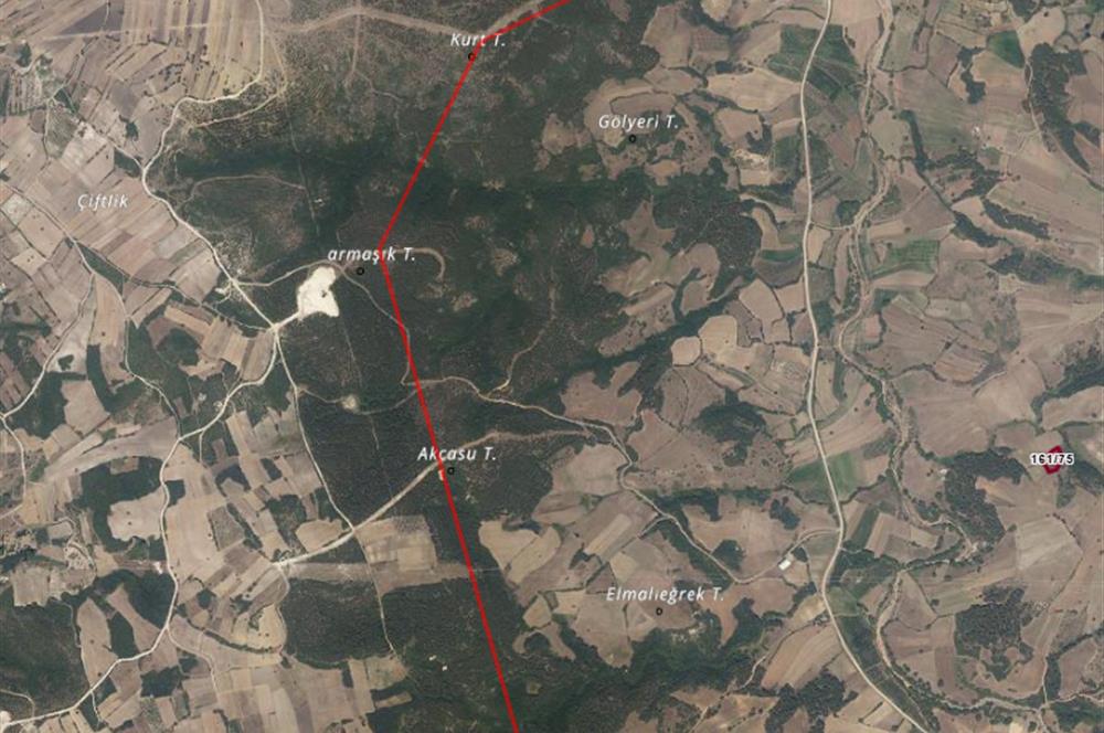 ÇANAKKALE LAPSEKİ ADATEPE'DE YATIRIMLIK TARLA