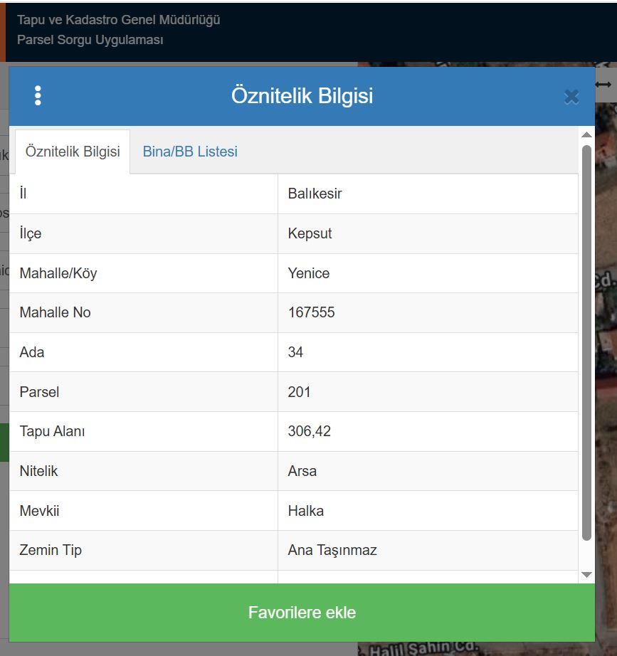 CENTURY21 BAL DANIŞMANLIK'DAN    KEPSUT YENİCE  MAHALLESİ SATILIK ARSA
