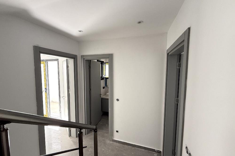 Turgutreis'te Sıfır Proje 1 Aya Teslim 3+1 Bahçeli Satılık Dubleks Daire