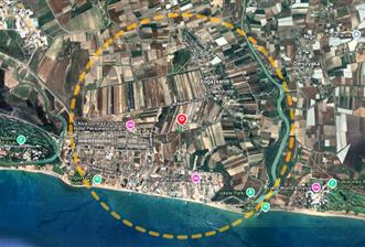 Land for sale in Antalya Serik Boğazkent hotels area