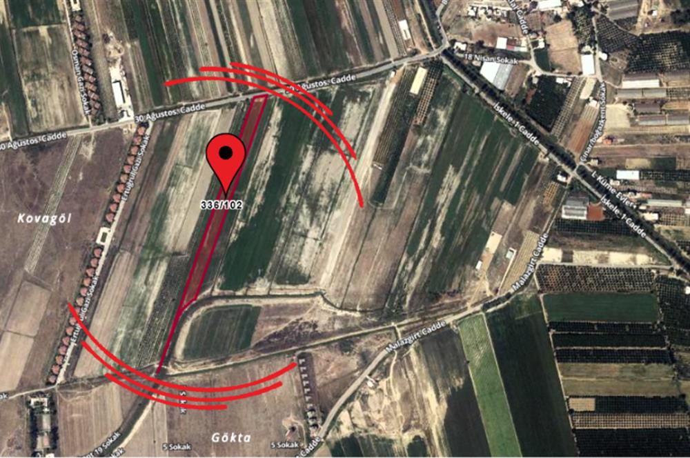 Antalya serik boğazkent oteller bölgesi imar sınırında satılık arazi