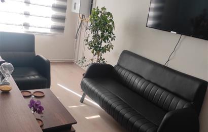 BAHÇELİEVLER'DE PRESTİJLİ KONUMDA EŞYALI KİRALIK OFİS 