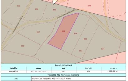 C21 Cius; Haydariye YolaCephe 4 MüstakilTapu Satılık İmarlı Arsa