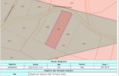 C21 Cius; Haydariye YolaCephe 4 MüstakilTapu Satılık İmarlı Arsa
