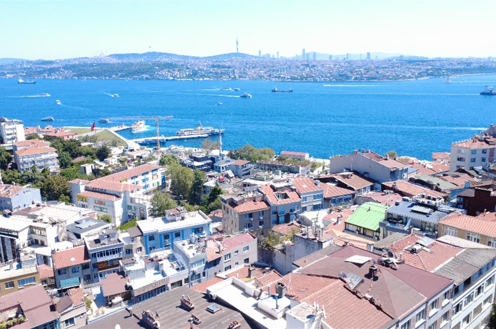 Beyoğlu Cihangir'de Deniz Manzaralı Satılık Sıfır Bina