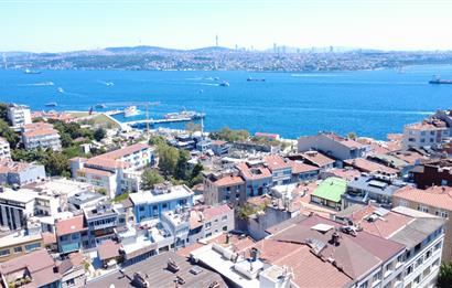 Beyoğlu Cihangir'de Deniz Manzaralı Satılık Sıfır Bina