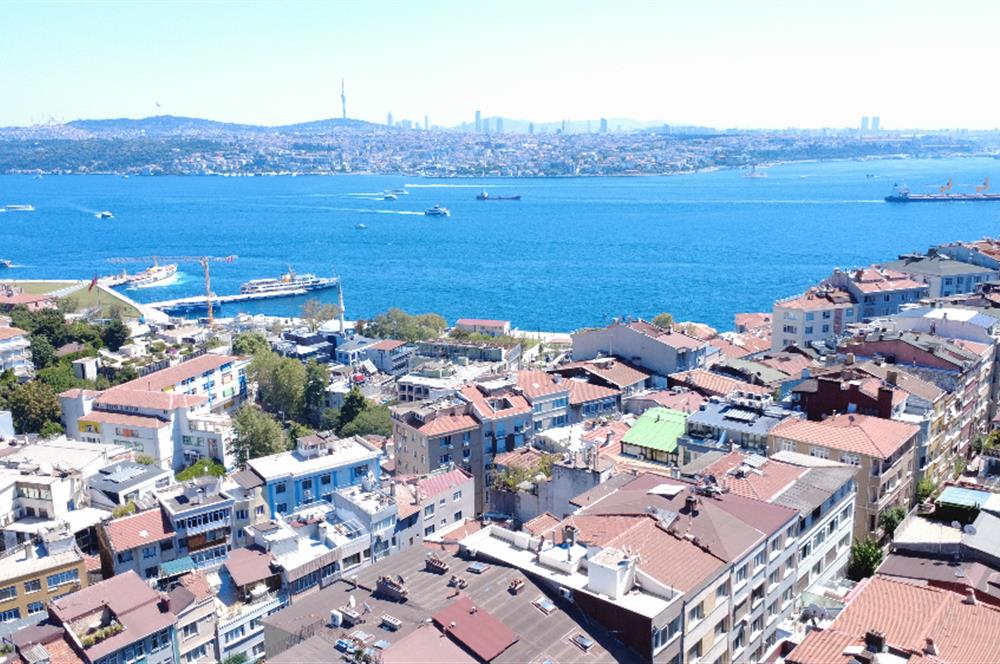 Beyoğlu Cihangir'de Deniz Manzaralı Satılık Sıfır Bina