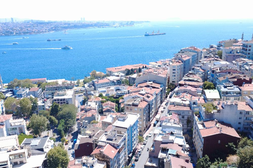 Beyoğlu Cihangir'de Deniz Manzaralı Satılık Sıfır Bina