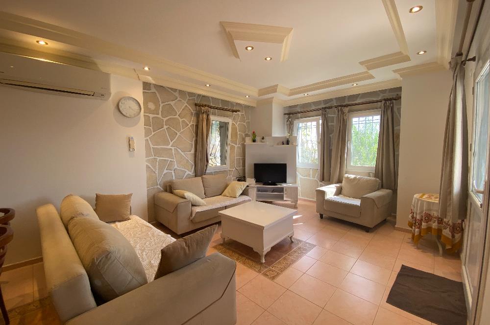 Bodrum Eskiçeşme Kiralık Deniz Manzaralı ve Müstakil Havuzlu Full Eşyalı Kiralık 3+1 Villa