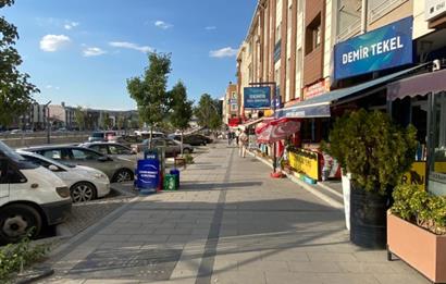 Gölbaşı’nda Ana Yola Cephe, Tabela Değeri Yüksek 1+1 Kiralık Ofis!