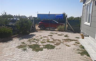 GÖLBAŞI YURTBEYİNDE EŞYALI 2+1 ÇELİK YAPI HOBİ BAHÇESİ – 300 M² ARSA ÜZERİNDE!