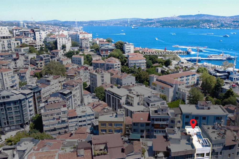 Beyoğlu Cihangir'de Deniz Manzaralı Satılık Sıfır Bina