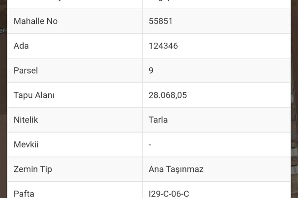 ANKARA GÖLBAŞİ YAĞLIPINAR'DA SATILIK TARLA