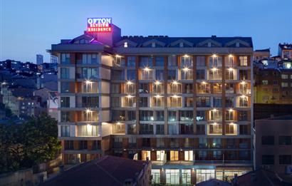 ELYSİUM RESİDENCE TAKSİMDE SATILIK 1+1 DAİRE