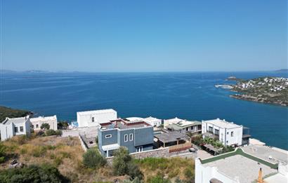 BODRUM ADABÜKÜ DENİZ MANZARALI SATILIK HAVUZLU VİLLA