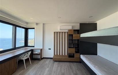 BODRUM ADABÜKÜ DENİZ MANZARALI SATILIK HAVUZLU VİLLA