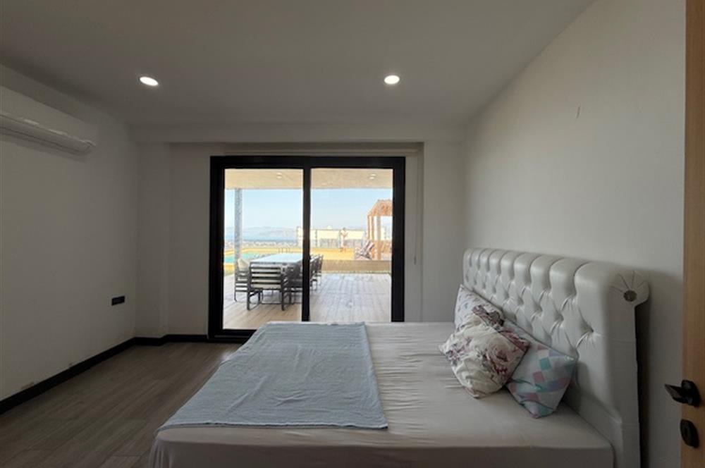 BODRUM ADABÜKÜ DENİZ MANZARALI SATILIK HAVUZLU VİLLA