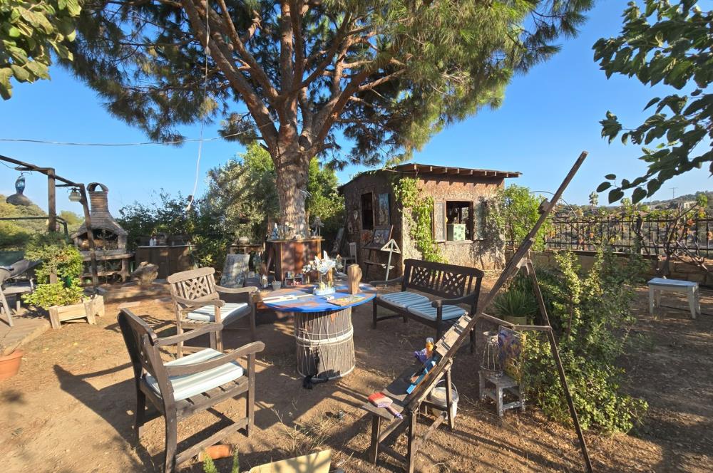 Bodrum-Bitez satılık bahçe katı daire