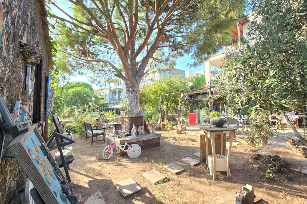 Bodrum-Bitez satılık bahçe katı daire