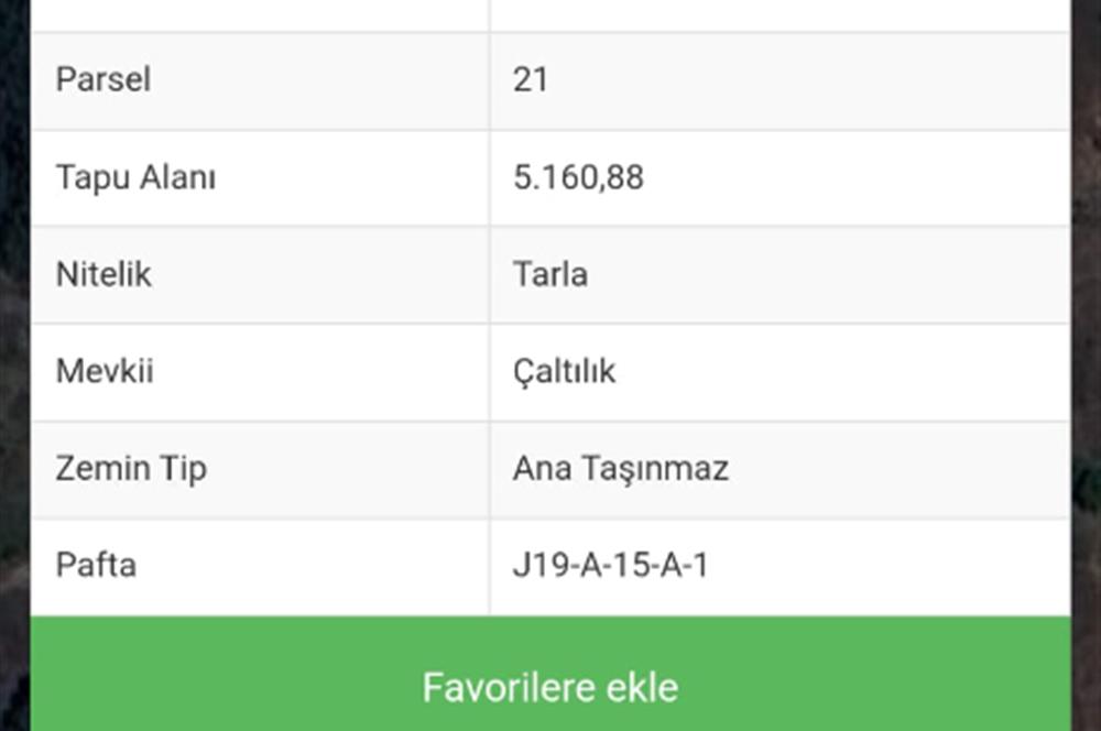 C21 LOCA'DAN SAVAŞTEPE YUKARIDANİŞMENTTE 5160,88M2 SATILIK TARLA