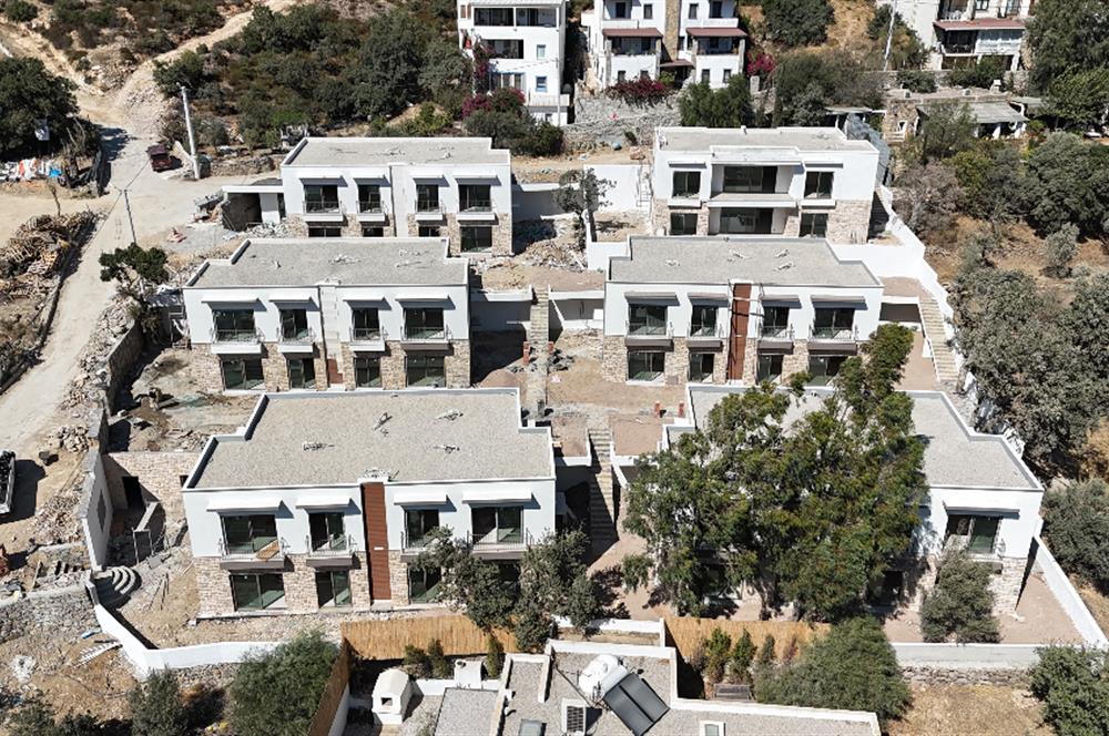 Bodrum Gümüşlük - Magnus Vadi Dereköy Projesinde Müstakil Bahçe Kullanımlı Vadi Manzaralı Satılık Sıfır Daireler