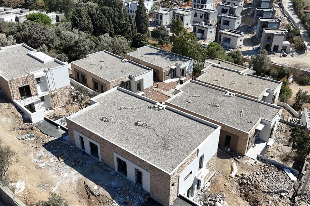 Bodrum Gümüşlük - Magnus Vadi Dereköy Projesinde Müstakil Bahçe Kullanımlı Vadi Manzaralı Satılık Sıfır Daireler