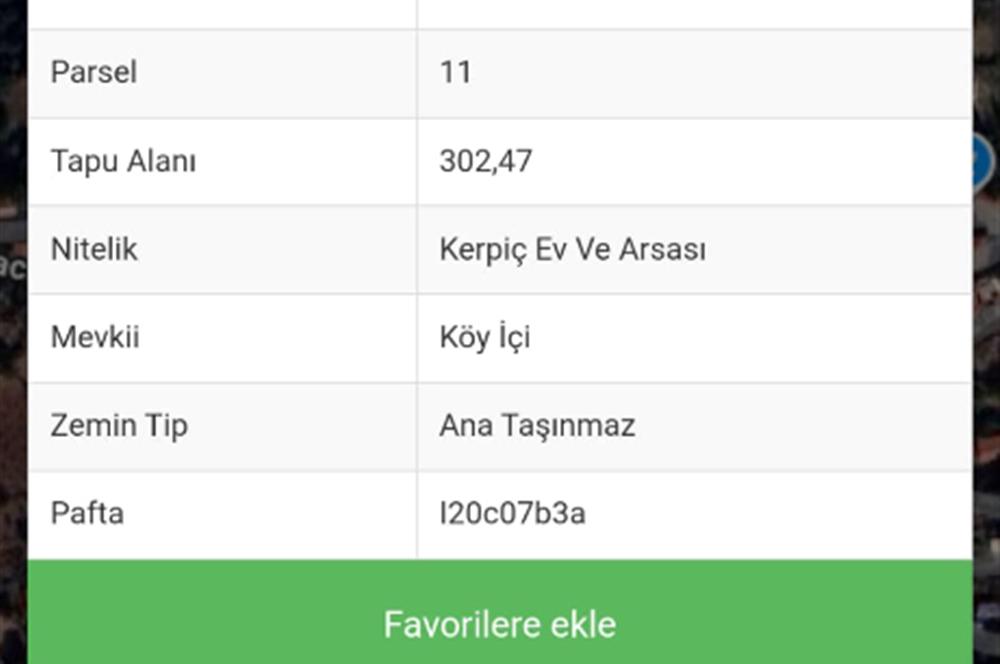 C21 LOCA'DAN KEPSUT SAYACIK MAHALLESİNDE 302M2 KONUT İMARLI ARSA