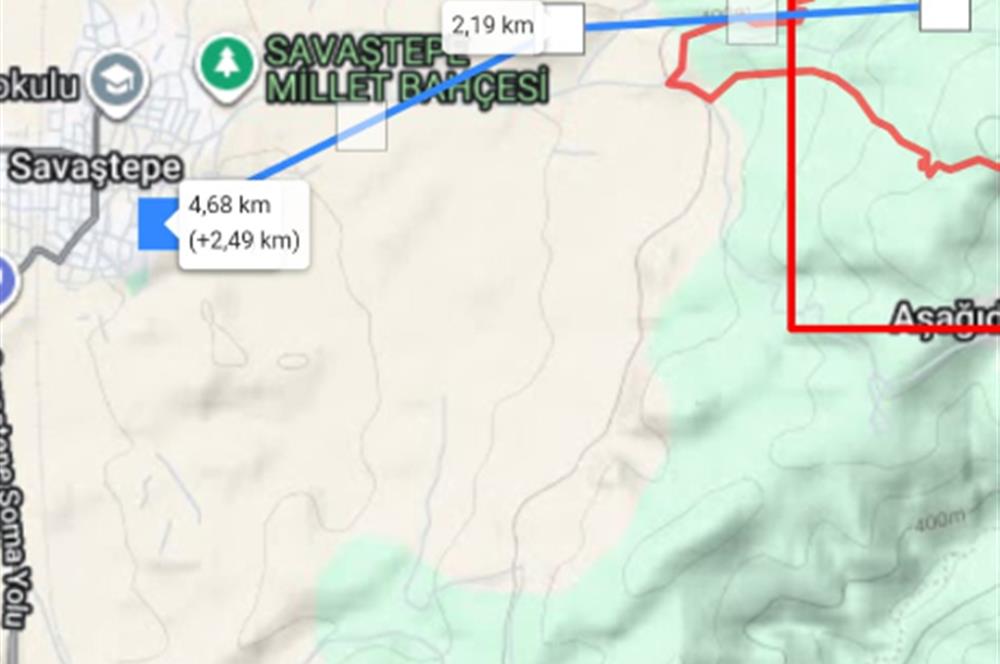 C21 LOCA'DAN SAVAŞTEPE YUKARIDANİŞMENTTE 5160,88M2 SATILIK TARLA