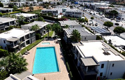 Ortakent merkezde site içerisinde esyali bahçe katı 2+1 Kiralık daire
