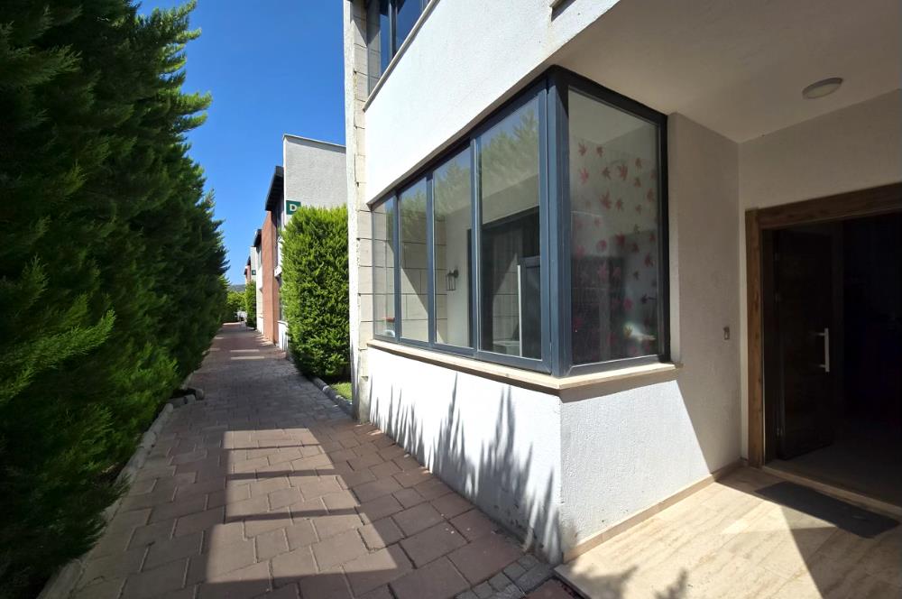 Ortakent merkezde site içerisinde esyali bahçe katı 2+1 Kiralık daire